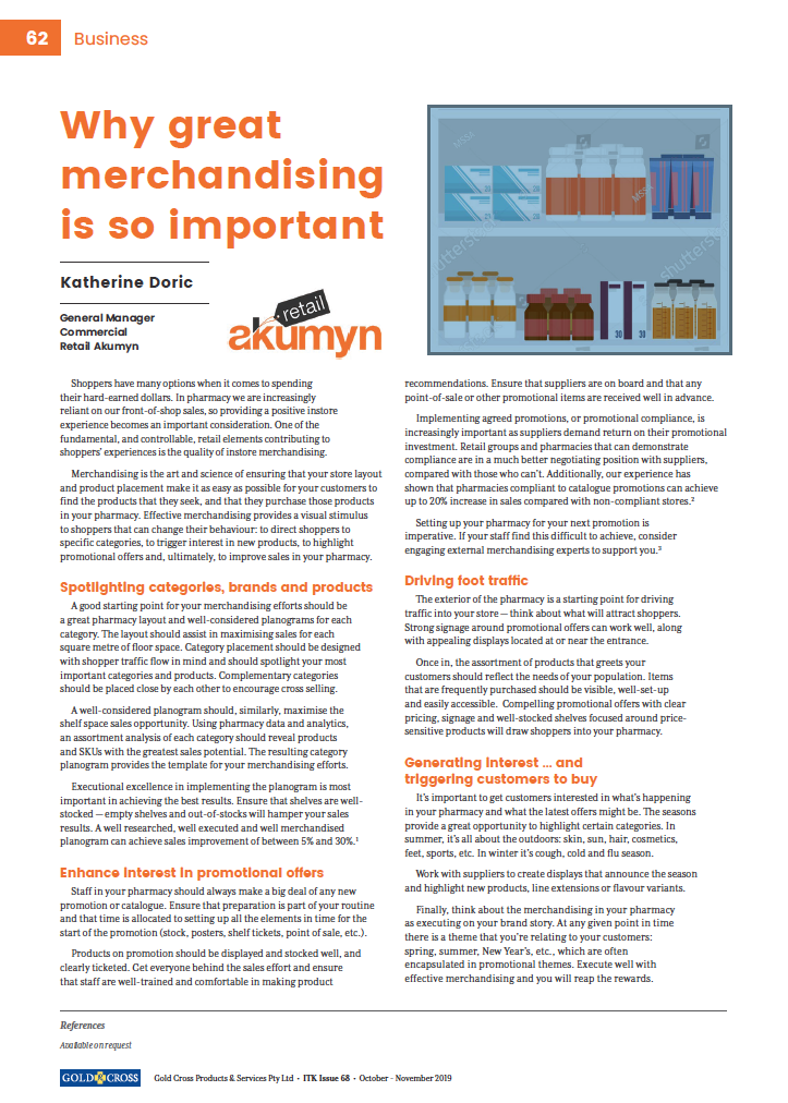 Why great merchandising is so important Retail Akymyn